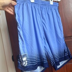 blue boys gym shorts